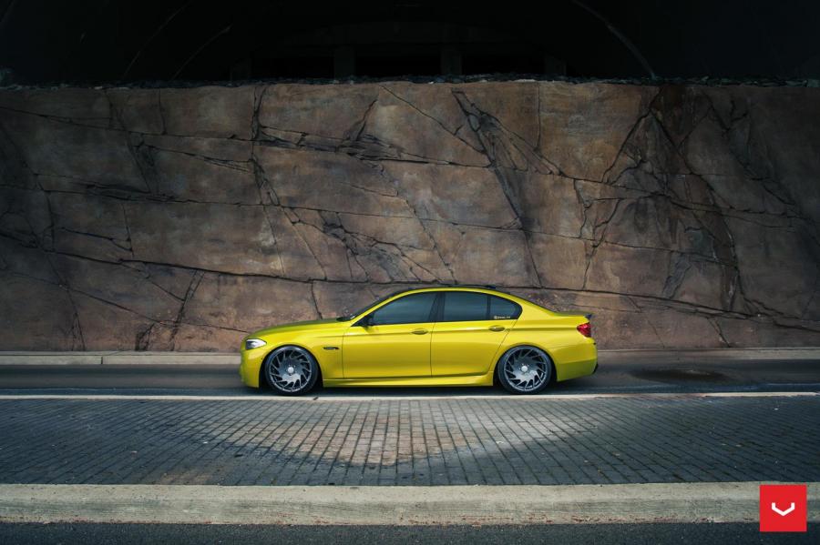  BMW 5-Series on Vossen Wheels (VLE1) 2015 года  (фото 16 из 19)